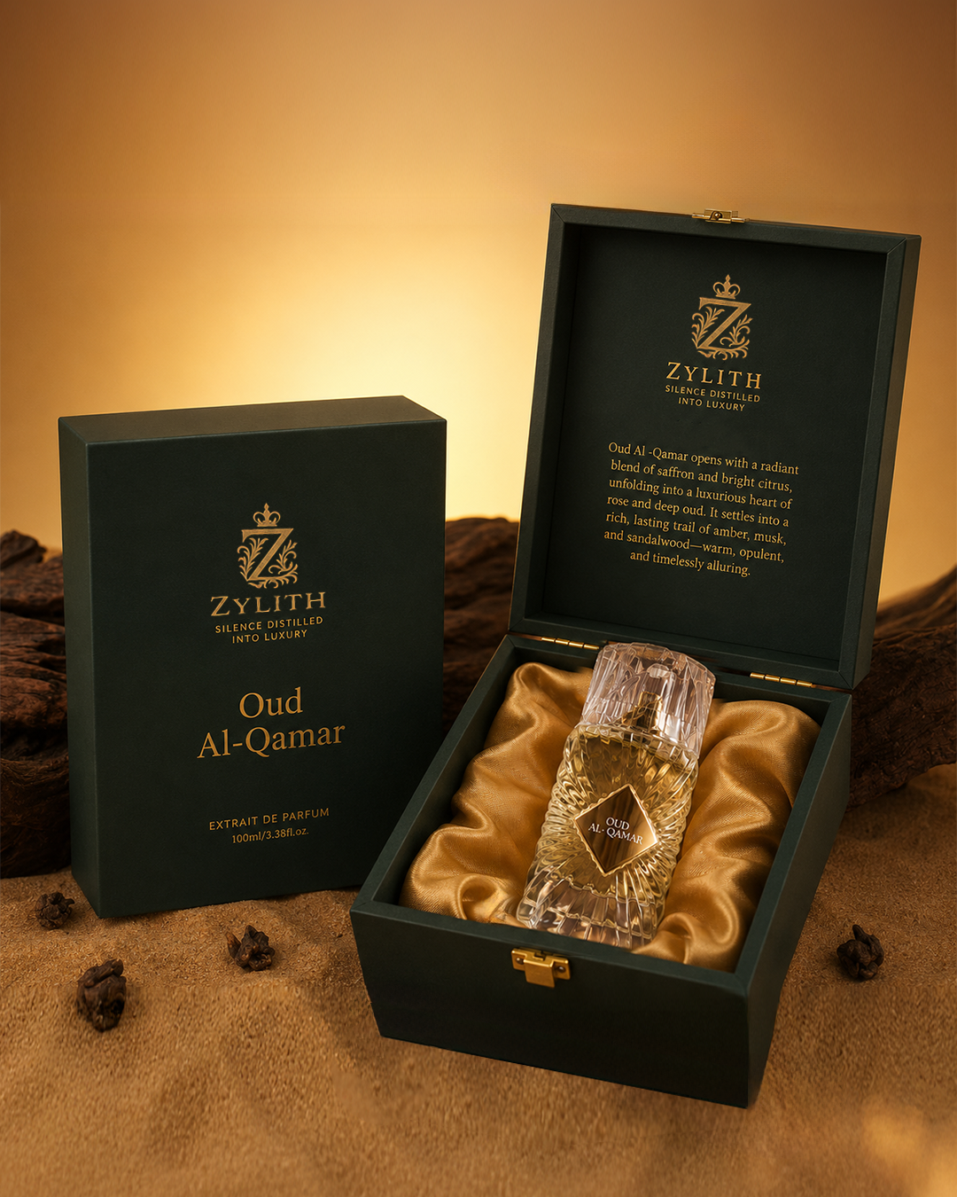 Oud Al-Qamar— Celestial Moonlit Oud & Spices